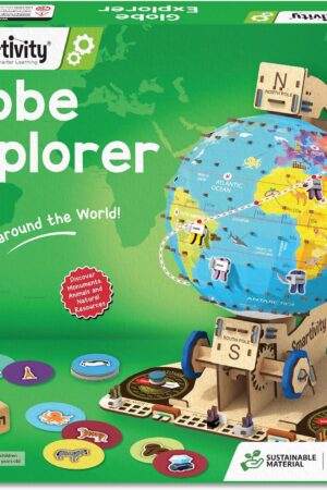 Smartivity Globe Trotters Educational DIY Toy, Blue